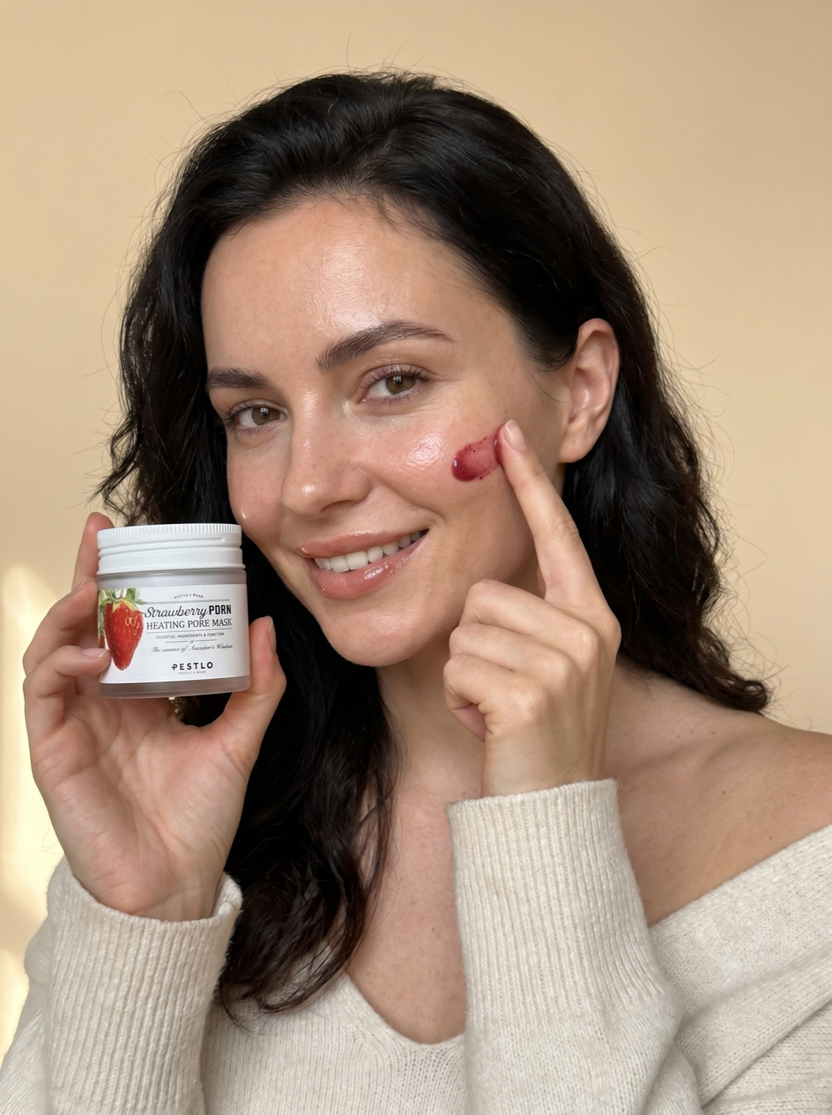Strawberry PDRN Heating Pore Mask